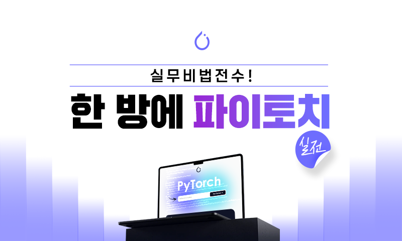 실무비법전수! 한 방에 파이토치(실전)